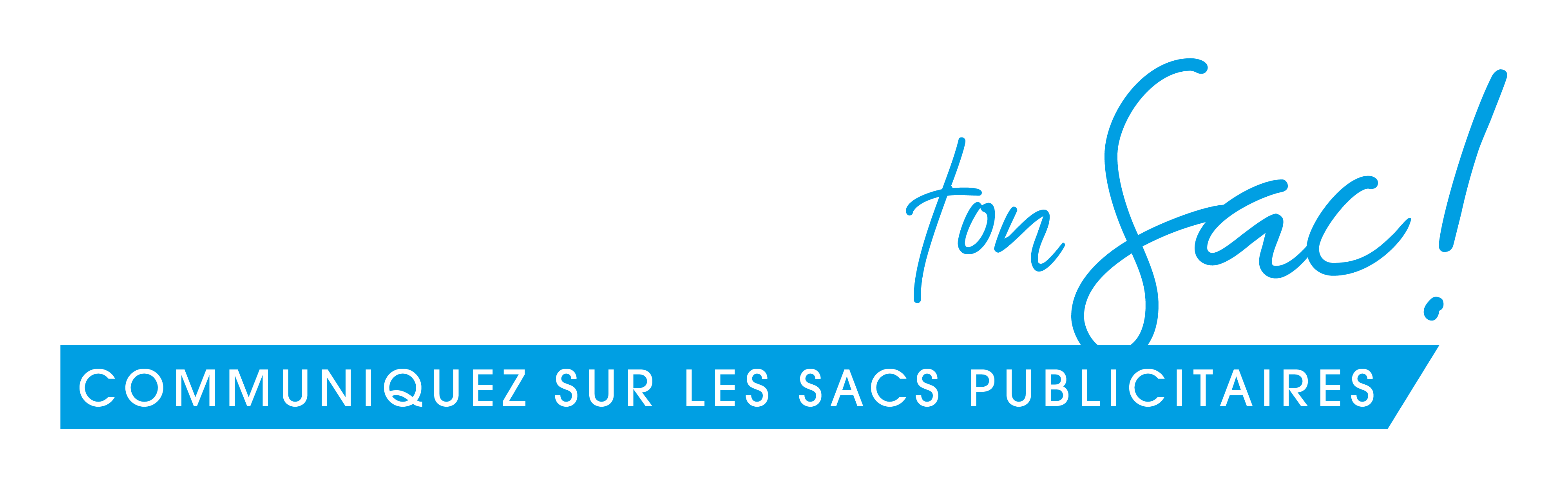 Logo Imprime ton sac en Blanc